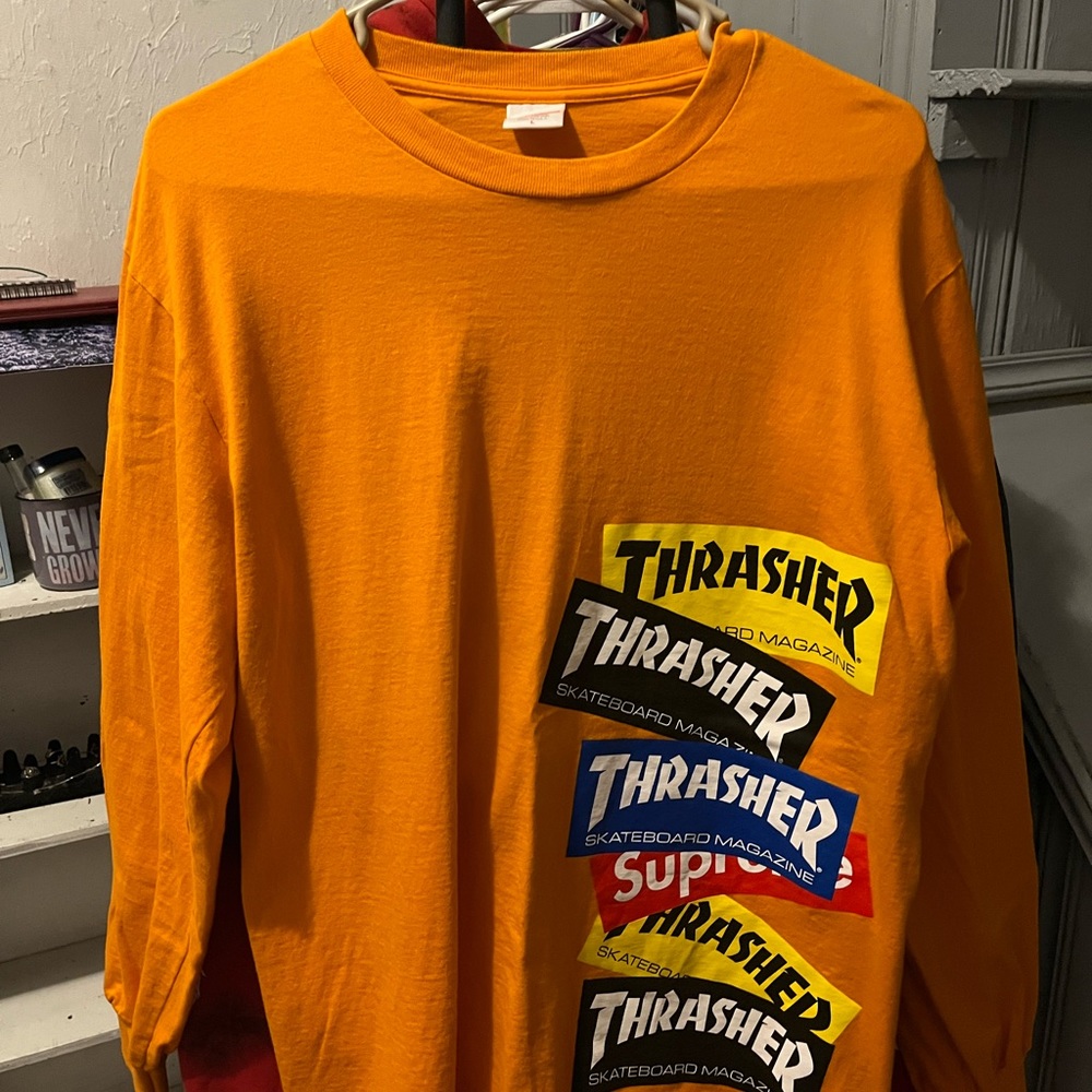 Supreme Thrasher Longsleeve tshirt - Picture 1 of 3